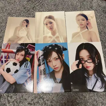 KARINA 포트레이트 6장 세트