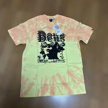 Deus Jukebox Recycled Tie Dye Tee S 데우스
