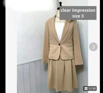 clear impression 포멀 슈트 사이즈 3 베이지