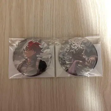 원화전 토도로키 쇼토 다비 캔뱃지 2개 세트