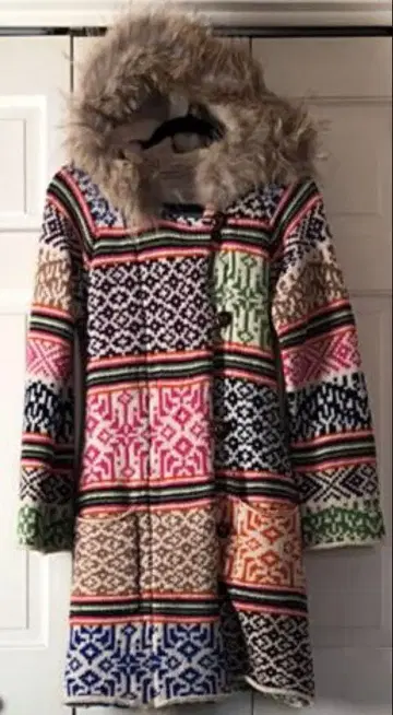 GRACE CONTINENTAL 컬러풀 울 코트