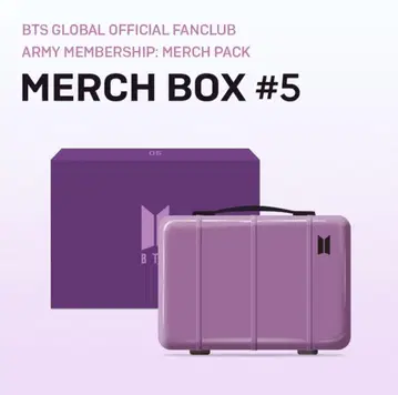 BTS MERCH BOX #5 미니 러기지