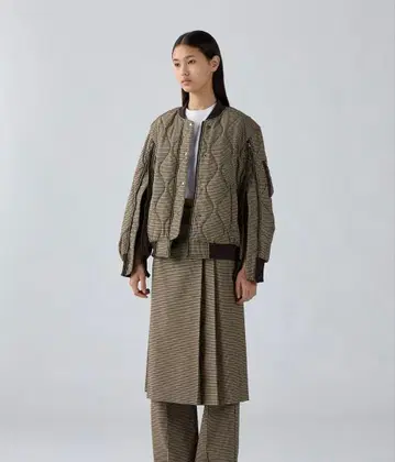 GU 퀼팅 자켓 rokh