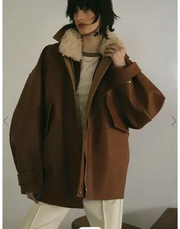 etretokyo 멀티 패브릭 리버서블 코트