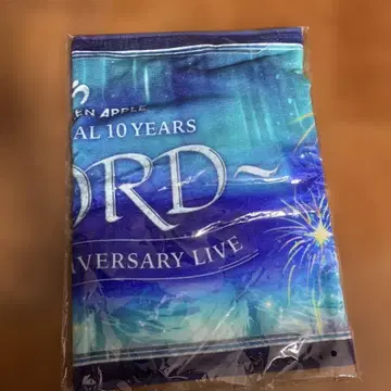 MGR FJORD 10주년 기념 라이브 타월