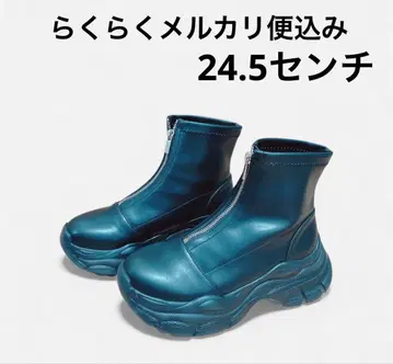 ORiental TRaffic 숏부츠 블랙 부츠 24.5 L