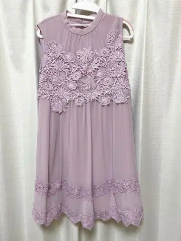 [ 머큐리 듀오 ] 라벤더/슬리브리스 원피스 [ 익명 배송/새상품급 ]