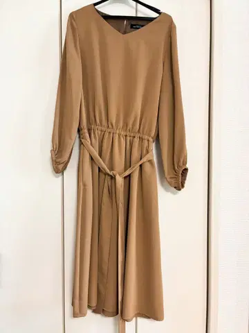 베이지 원피스 green label relaxing