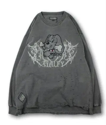 최종 가격 인하 갈피 염색 염색 왕왕 보로보 롱 슬리브 티셔츠