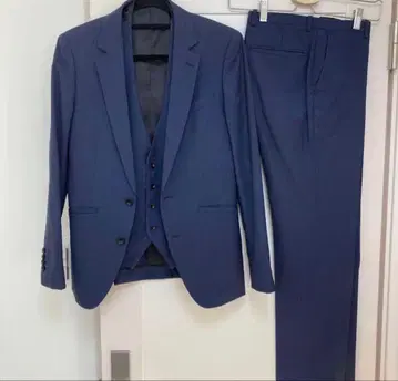 정장 셀렉트 구매 3피스 앙제리코 셋업 수트 네이비