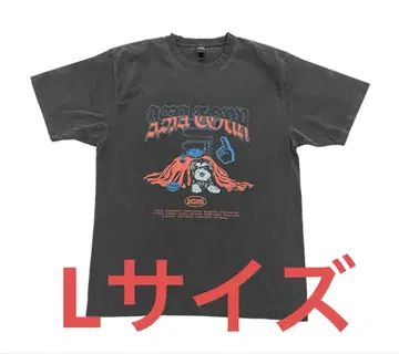 유리 아시아 투어 T셔츠 빈티지 피그먼트 가공 유린치 L사이즈