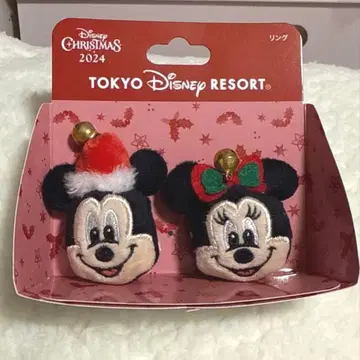 디즈니 크리스마스 2024 반지 미키마우스 미니 마우스 새상품