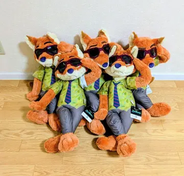 [오늘 한정 가격] 주토피아 초초BIG 봉제 인형 닉 1개