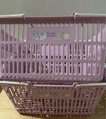 디즈니 프린세스 레지 바스켓 마이 바스켓 쇼핑 백 쇼핑 바스켓