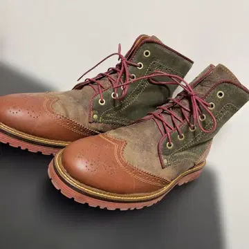 중고 Danner (대너) D0021 디자인 가죽 부츠 26.5cm