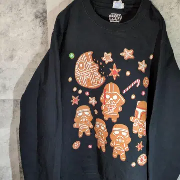 스타 워즈 맨투맨 트레이닝복 블랙 S A29,10