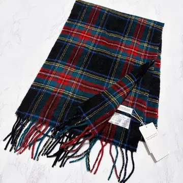 택 포함 새상품 매킨토시 철학 캐시미어 100% 머플러