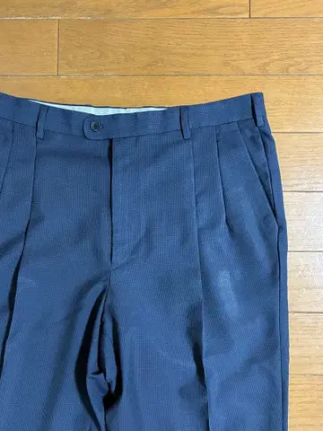 Zanella 네이비 슬랙스 Super 120's