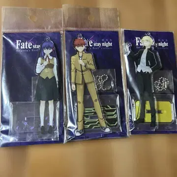 fate stay night HF 아크릴 스탠드 키링 세트