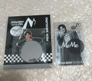 SnowMan ON 메구로 렌 스티커 2종 음고지신