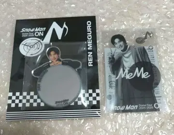 SnowMan ON 메구로 렌 스티커 2종 음고지신