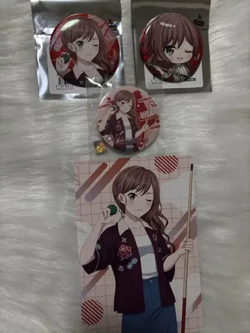 BanG Dream! 뱅드림 라운드원 캔뱃지 이마이 리사