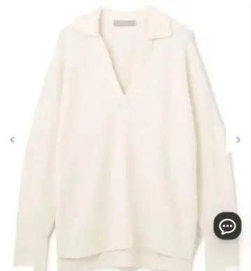 앙피로 아이보리 긴팔 니트 M