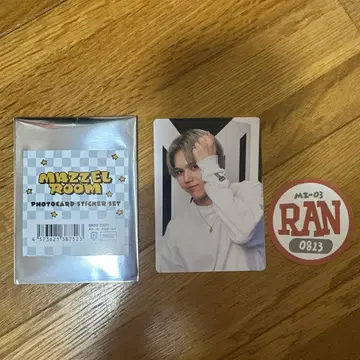 MAZZEL 마제베야 카드 스티커 RAN