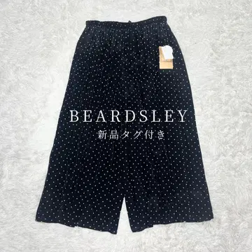 새상품 BEARDSLEY 주름 쉬폰 개더 팬츠 도트 정가 2.2
