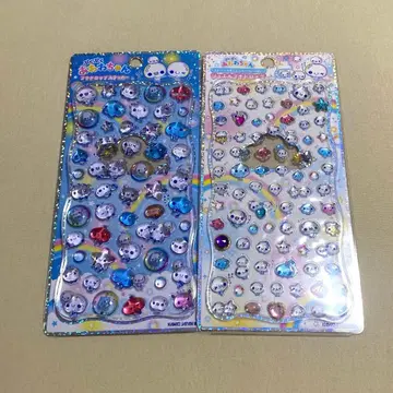 아와와짱 푸치 드롭 스티커 모자 꽁지 드롭 씰 1