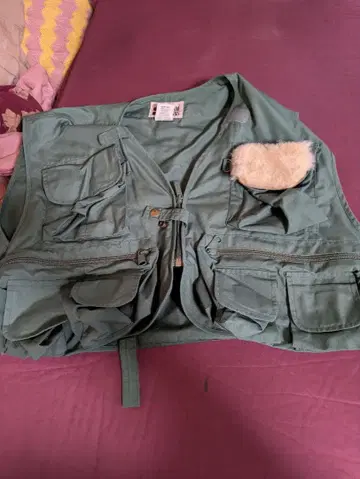 STREAM DESIGNS 낚시용 조끼 XL 그린