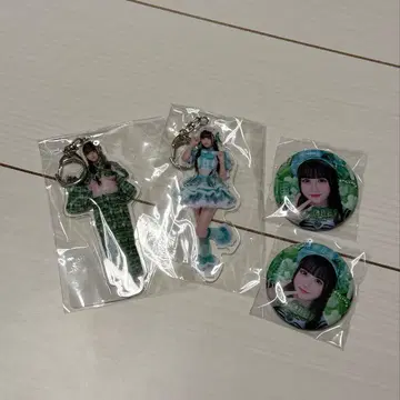 iLiFE! 와카바노아 ONELiFE! 복권 아크링 키링 캔뱃지