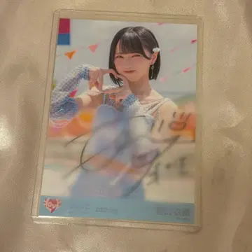 노구치 이오리 나츠마토페 친필