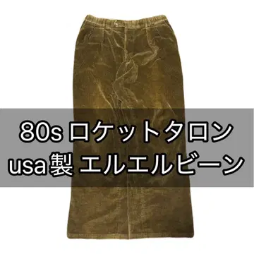 80s usa제 엘엘빈 코듀로이 팬츠 로켓 탈론 구제 의류