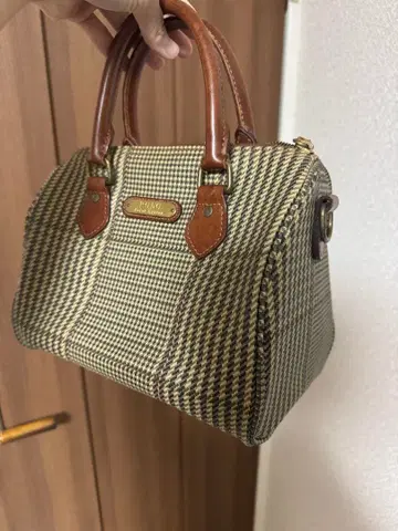 빈티지 랄프 로렌 미니 보스턴 백