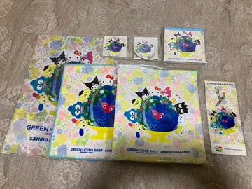 [ 7개 세트 ] 산리오 캐릭터즈 툰크툰크 GREEN EXPO