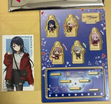 프로세카 스시로 콜라보 유닛 참 세트 레오니드 스티커 이치카