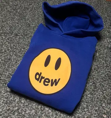 drew house 후드티 드류하우스 블루 XL