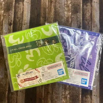 미세스 그린애플 1번 복권 G상 자카드 타월 2개 세트