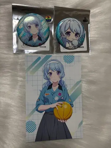 BanG Dream! 뱅드림 라운드원 캔뱃지 마츠바라 카논