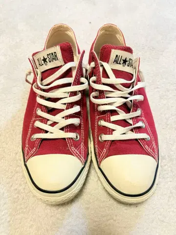ALL STAR 레드 스니커즈