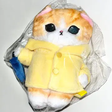 mofusand 뽀와뽀와 장모종 마스코트 레인코트냥 고양이 모프 샌드