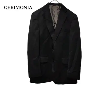 [세레모니아] 테일러드 자켓 블랙 포멀 남성용