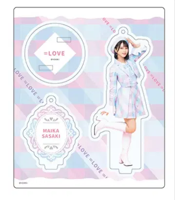 사사키 마이카 겨울 투어 체크 아크릴 스탠드