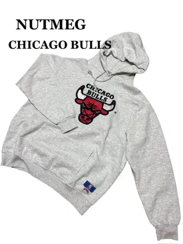 NUTMEG 시카고 불스 후드티 맨투맨 L 빈티지
