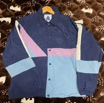 XLARGE 컬러 악센트 나일론 자켓