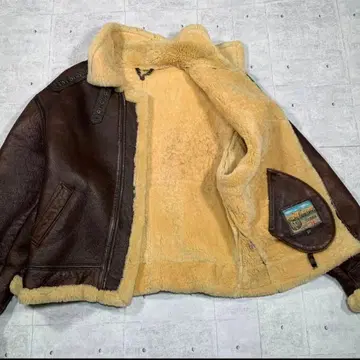 TEODEM 테오뎀 B-3 리얼 무스탕 플라이트 자켓