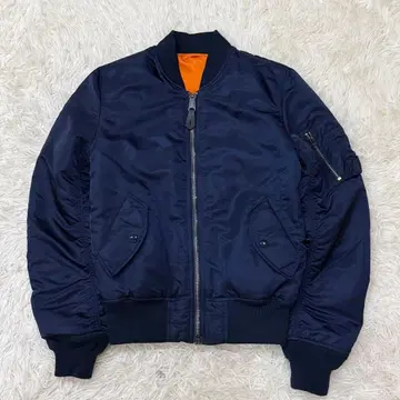 1793 알파인더스트리 MA-1 플라이트 자켓 XS 네이비