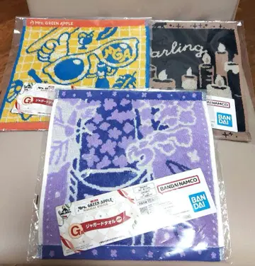 제일복권 Mrs. GREEN APPLE 자카드 타월 3종