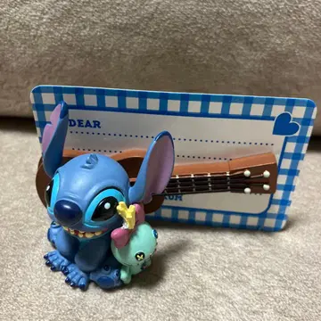 초레어 스티치 피규어 마그넷 카드 스탠드 디즈니 장식품